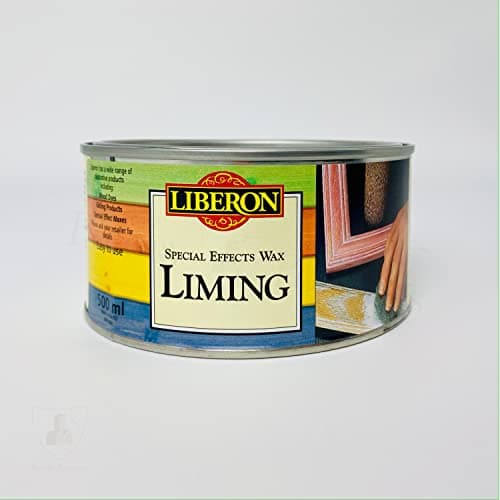 Image of Liberon Liming Wax - 250ml & 500ml - Create Whitewash Limed Effect (500ml)
