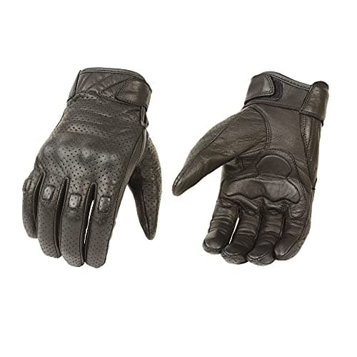 Image of Milwaukee Leather Men's Premium Leather Perforated Cruiser Gloves MG7500 (2XL)