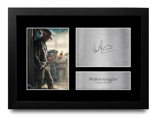 Image of HWC Trading Walton Goggins Fallout Gifts Printed Signed Autograph Picture for TV Show Fans - A4 Framed