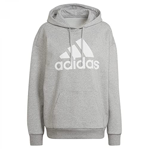 Image of Adidas HD1748 W BL OV HD Sweatshirt Women's medium grey heather Size S