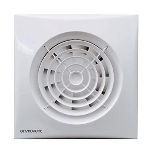 Image of Envirovent SIL100IT Silent Extractor Fan 4" 100MM for Bathroom Intelligent Timer