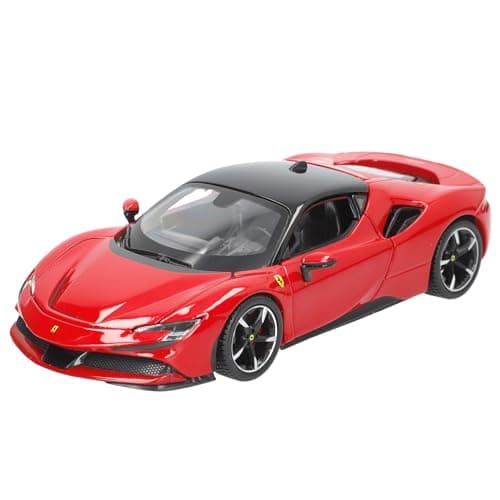 Image of Bburago 18-26028 Ferrari R & P - SF90 Stradale - 1:24 Scale - Red Colour - Metal Model