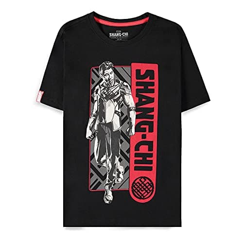 Image of MARVEL COMICS Shang-Chi and The Legend of The Ten Rings The Legend T-Shirt, Male, Large, Black