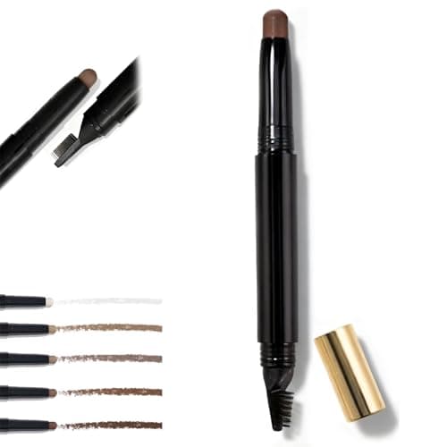 Image of 2-in-1 Brow Stick for Quick Brow Definition | Waterproof & Smudge-Proof | Long-Wearing & Buildable for All Skin Types | Convenient & Travel-Friendly | Available in Variety of Shades (Dark Brown)