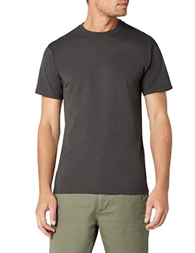 Image of Fruit of the Loom Men's Super Premium Short Sleeve T-Shirt, Light Graphite, X-Large