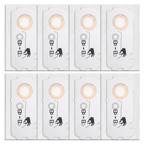 Image of 8 Pack 204308 Set Dust Bags for Festool CT MINI & MINI I/MIDI & MIDI I Manufactured from 2019 onwards Dust Extractors,CT 15 Vacuums Bag,Large Capacity Replacement Bags