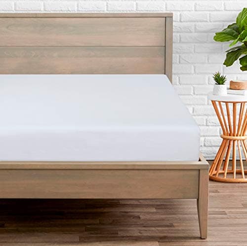 Image of 800 Thread Count - Extra Deep Fitted Sheet 40 cm 16 Inch - 100% Pure Egyptian Cotton Sateen Super Soft Hotel Quality Bedding, King - White