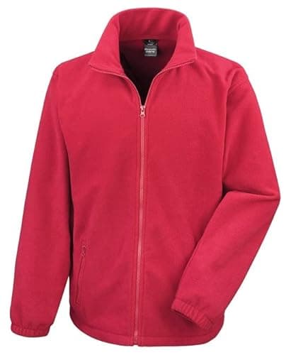 Image of Result R220M Mens Core Fleece Jacket - Flame Red - 3XL