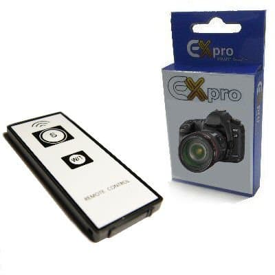 Image of Ex-Pro Pentax White Remote switch shutter release wireless (Infrared) for Pentax Optio/DSLR Cameras (See description for compatible models)