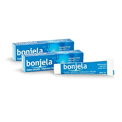Image of Bonjela Adult Gel, 15g X 2, 30g Total, Oral Gel, Mouth Ulcer, Gum Pain Relief, Antiseptic, Cold Sore, Dental Gel, Protects Mouth, Effective Pain Relief, Cold Sores, Medication