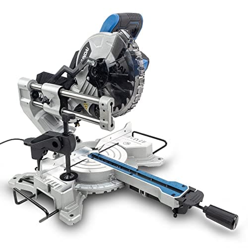 Image of Hyundai 1500W Electric Mitre Saw with 210mm Blade, 230V with 3 Year Warranty
