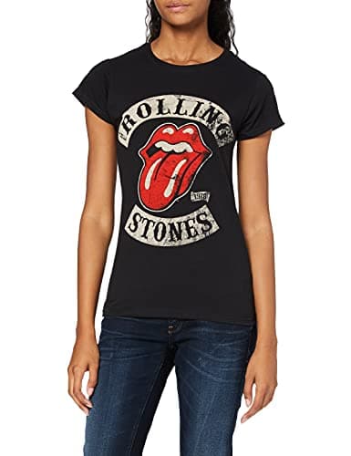 Image of Rolling Stones 78 Tour Ladies Black T-Shirt (XL)