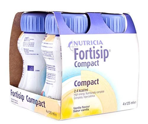 Image of Fortisip Compact Vanilla Energy Drink (4 x 125ml)
