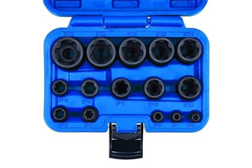 Image of Laser 8692 EP Star Impact Socket Set 15pc