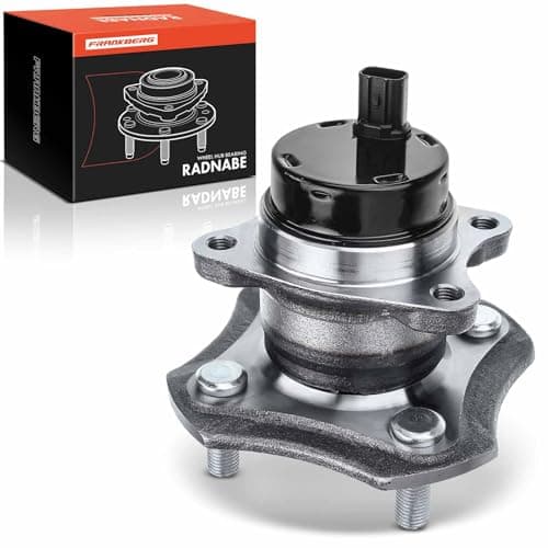 Image of Frankberg 1x Wheel Bearing Hub Wheel Hub Rear Axle Compatible with Yaris NCP1 NLP1 SCP1 P1 Yaris Verso NCP2 NLP2 P2 Hatchback Estate 1999-2005 4245052021