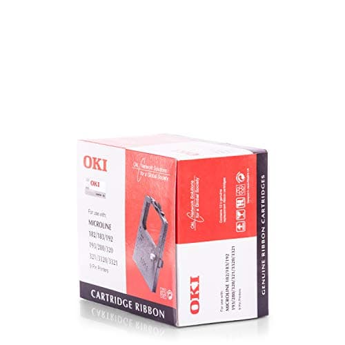 Image of OKI 9002303 Black printer ribbon