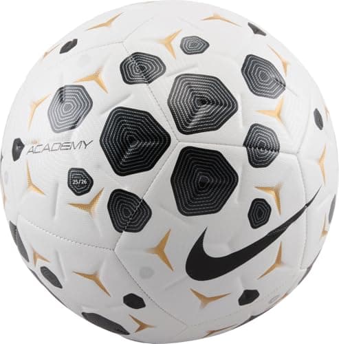 Image of NIKE NK ACADEMY - FA25 Soccer ball, WHITE/BLACK/BLACK