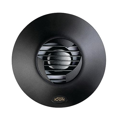 Image of Airflow iCON 60 Fan Cover in Elegant Anthracite – Perfect to Match Your Premium Décor – Compatible with iCON 60 Extractor Fan