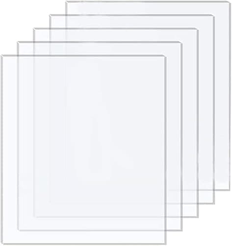 Image of Generic 900mm x 300mm Clear Acrylic Plastic Sheet Laser Cut to Size Perspex Glass Sheet Panel 2mm Thick