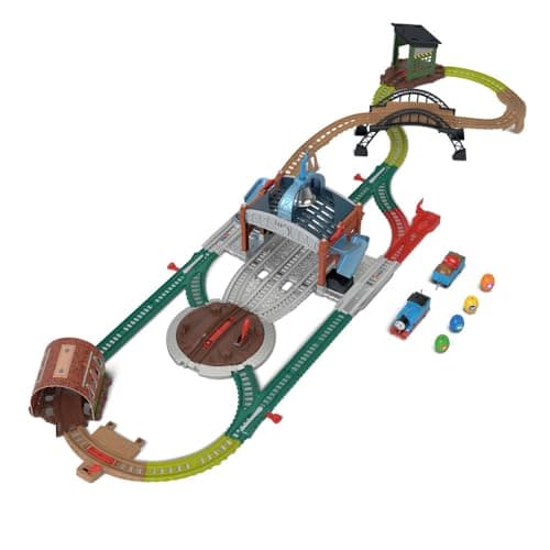 Image of Thomas & Friends Motorised toy track. Delivery of barrels! For children from 3 years