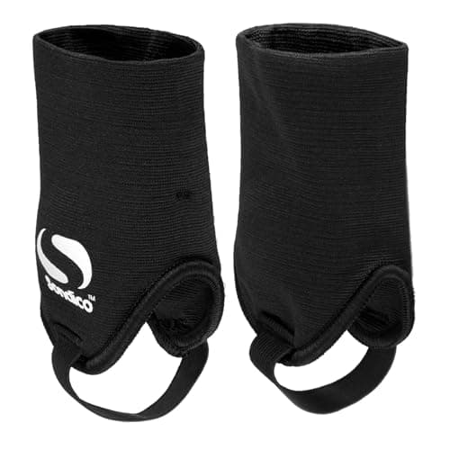 Image of Sondico Unisex Ankle Guards Black/White Junior