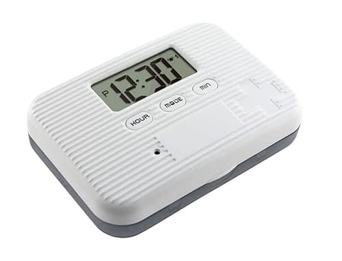 Image of Life Automatic Pill Dispenser with Alarm – Electronic Pill Box Organizer with 5 Daily Reminders, Digital Timer & Vibration Alerts, Portable Travel Pill Case for Seniors, Adults & Medication Management
