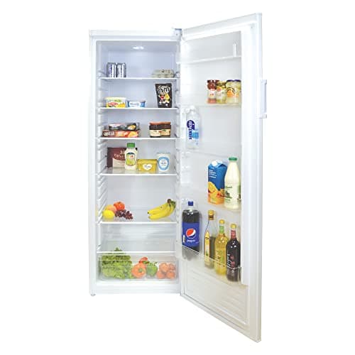 Image of Statesman TL335LWE Tall Larder Fridge 335 Litre, 5 Adjustable Shelves, Large Salad Drawer, Reversible Door, Adjustable Feet, Internal Light, 60 cm Wide, White