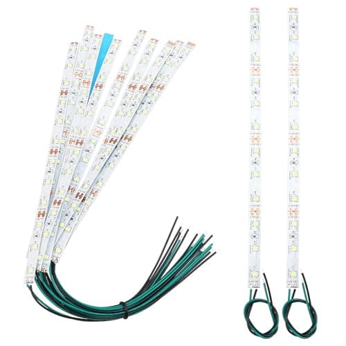 Image of YIXISI 10 PCS 200mm Prewired Strip LED, 12V - 18V Light, 2335 SMD, Green