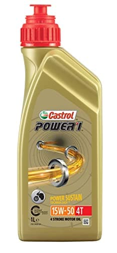 Image of Castrol POWER1 4T 15W-50 Motorcycle Oil 1L