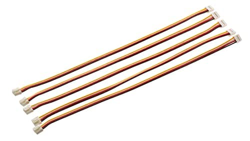 Image of SEENGREAT Grove Universal 4-Pin HY2.0mm Buckled 25cm Jumper Wires (5 PCs Pack), Colorful Terminal Cable