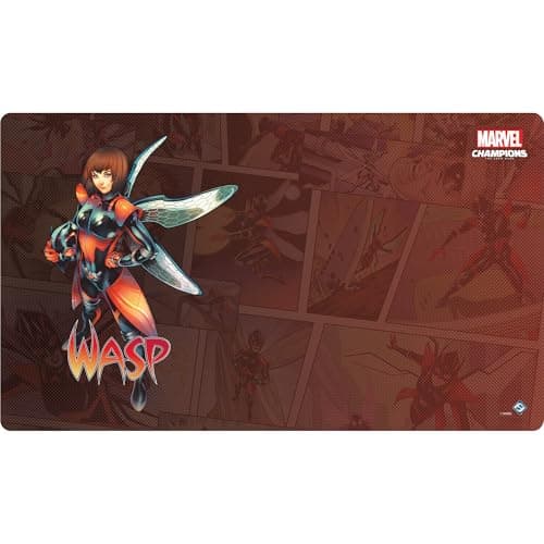 Image of Fantasy Flight Games Marvel Champion LCG Wasp Game Mat