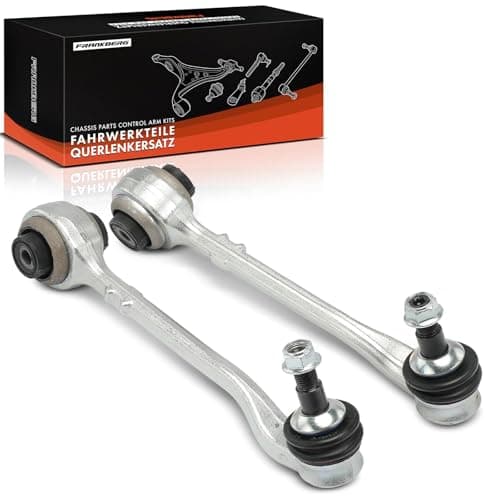 Image of Frankberg 2x Control Arm Suspension Arm with Support/Guide Joint Front Axle Rear Compatible with X3 F97 G01 1.6L-3.0L 2017-2024 X4 F98 G02 2.0L-3.0L 2018-2024 Replace# 31106870972