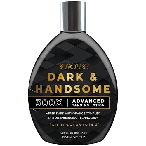 Image of Tan Inc Status Dark & Handsome 300X Advanced Tanning Lotion (400ml)