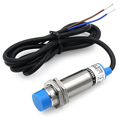 Image of Heschen M18 Inductive Proximity Sensor Switch Non-shield Type LJ18A3-8-J/EZ Detector 8mm 90-250VAC 400mA Normally Open(NO) 2 Wire