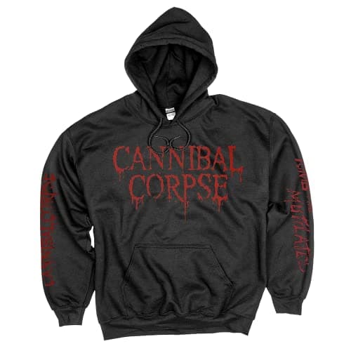Image of Cannibal Corpse Men's Hooded Sweatshirt, Black, M