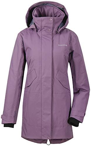 Image of Didriksons Tanja 4 Womens Parka, Eggplant, 34 EU (Size 8 UK)