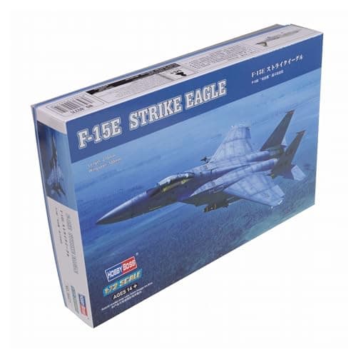 Image of Hobbyboss 1:72 Scale F-15E Strike Eagle Diecast Model Kit