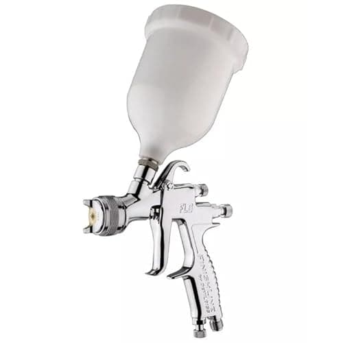 Image of DeVilbiss FLG5 (FLG-G5) Gravity Compliant Spray Gun with 560ml Cup. Choice of Nozzle and Needle Setup (1.8mm)