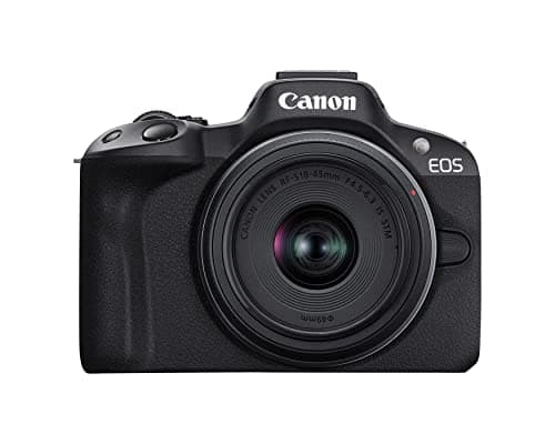 Image of Canon EOS R50 + RF-S 18–45 mm f/4.5–6.3 IS STM