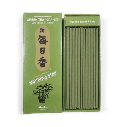 Image of Nippon Kodo Morning Star Green Tea 200 Bars - Japanese Frankincense