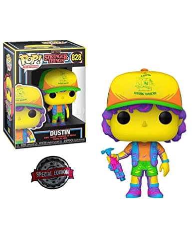 Image of Funko POP Vinyl: Stranger Things - Dustin (Blacklight)