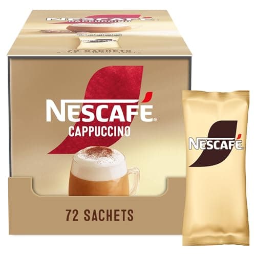 Image of NESCAFÉ Cappuccino Instant Coffee Sachets - 72 x 15.5g