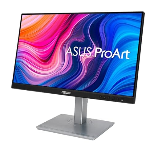 Image of ASUS ProArt Display PA247CV Professional Monitor – 23.8-inch, IPS, Full HD (1920 x 1080), 100% sRGB/Rec. 709, colour Accuracy ΔE < 2, Calman Verified, USB-C, DisplayPort, Ergonomic Stand