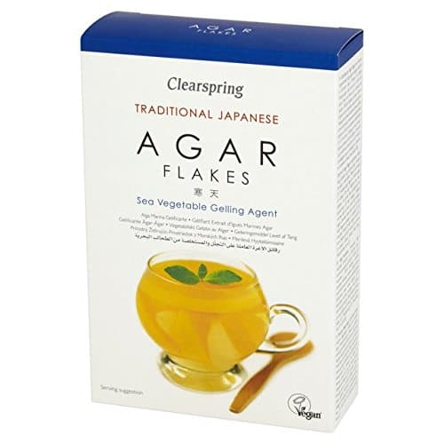 Image of Clearspring | Agar-Agar Flakes Gelling Agent | 1 x 28g