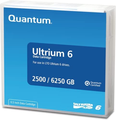 Image of Quantum Data Cartridge LTO6 Ultrium Media 2.5/6,25tb