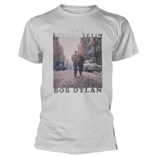 Image of Bob Dylan DYLTS17MW02 T-Shirt, White, Medium