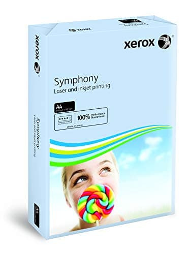 Image of Xerox 160gsm A4 Symphony Card - Pastel Blue (Pack of 250)