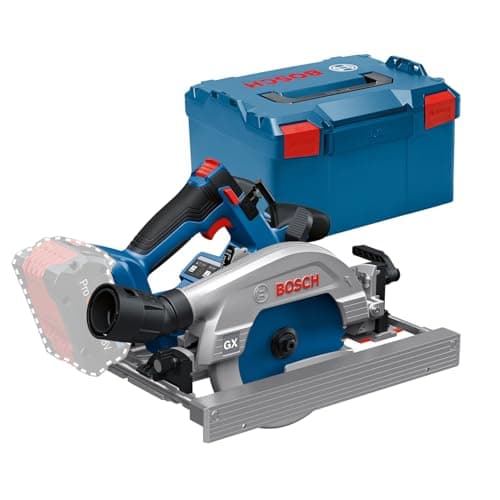 Image of Bosch Professional 18V System Cordless Circular Saw GKS 18V-57-2 GX (incl. Parallel Guide, L-BOXX 238)