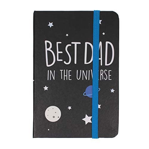 Image of Best Dad in The Universe A6 Hardback Ruled Pocket Notebook