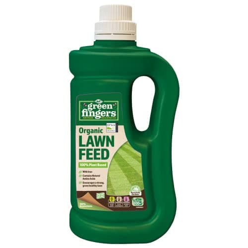 Image of Multipurpose Liquid Fertilizer Feed for Lawns Food Source for All Types of lawns and Grass, Promotes Thicker, Greener & Healthier looking lawns (900ml Lawn Feed Liquid)